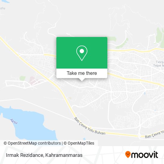 Irmak Rezidance map