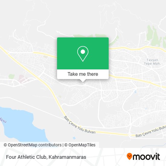 Four Athletic Club map