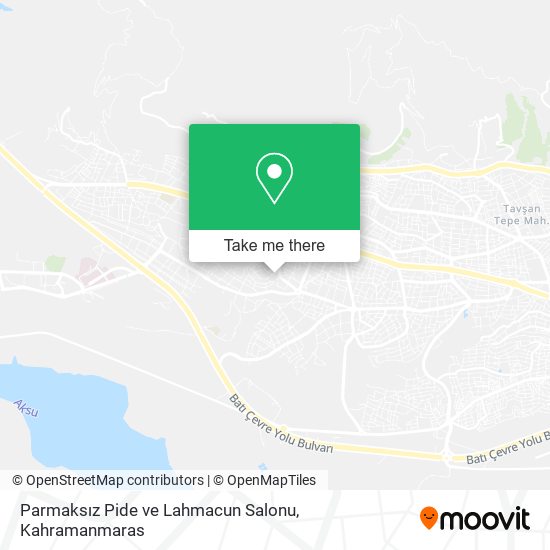 Parmaksız Pide ve Lahmacun Salonu map
