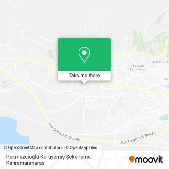 Pekmezcioğlu Kuruyemiş Şekerleme map
