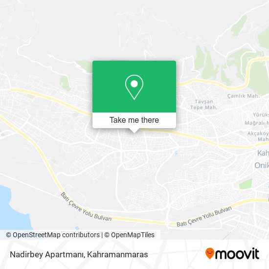 Nadirbey Apartmanı map