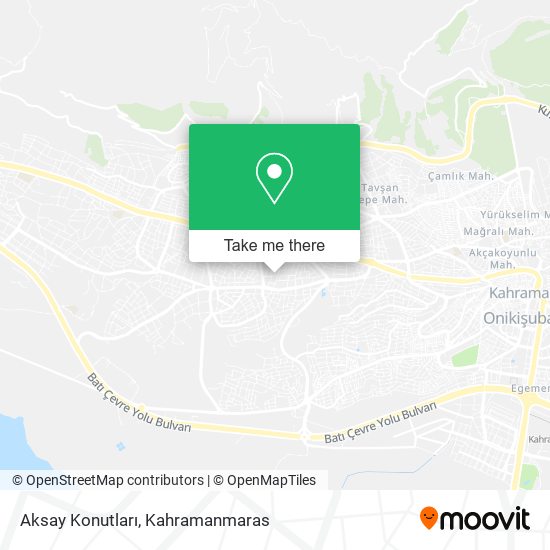 Aksay Konutları map