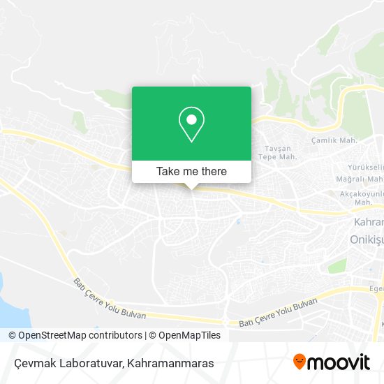 Çevmak Laboratuvar map