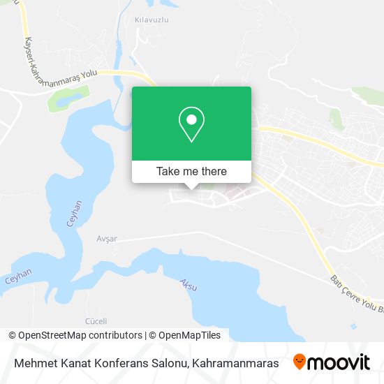 Mehmet Kanat Konferans Salonu map