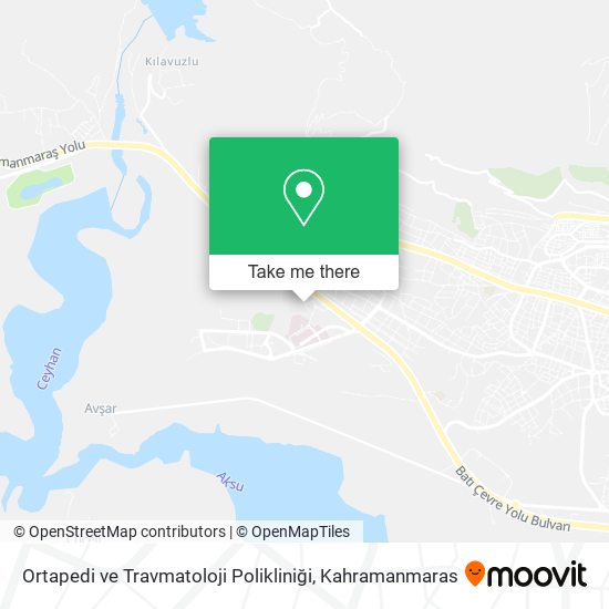 Ortapedi ve Travmatoloji Polikliniği map