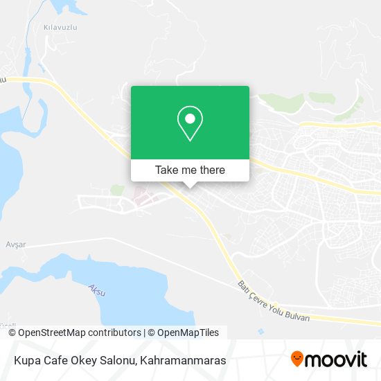 Kupa Cafe Okey Salonu map