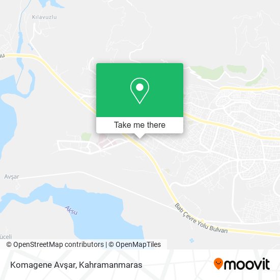 Komagene Avşar map