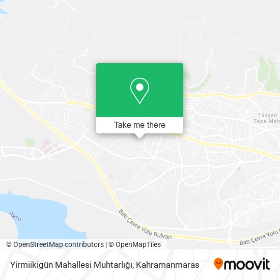 Yirmiikigün Mahallesi Muhtarlığı map