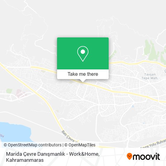 Marida Çevre Danışmanlık - Work&Home map