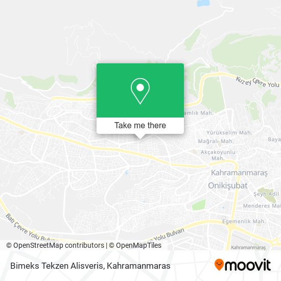 Bimeks Tekzen Alisveris map