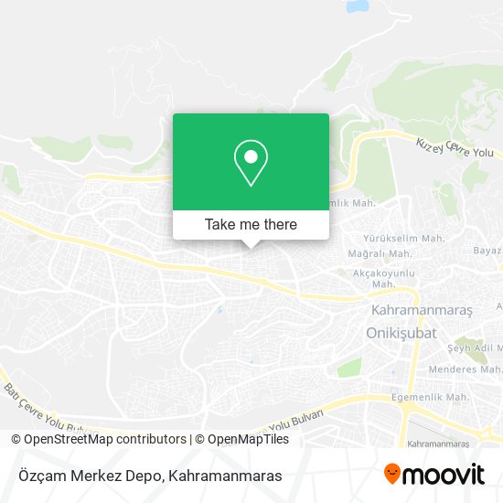 Özçam Merkez Depo map