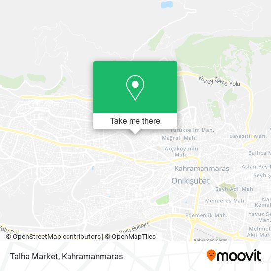 Talha Market map