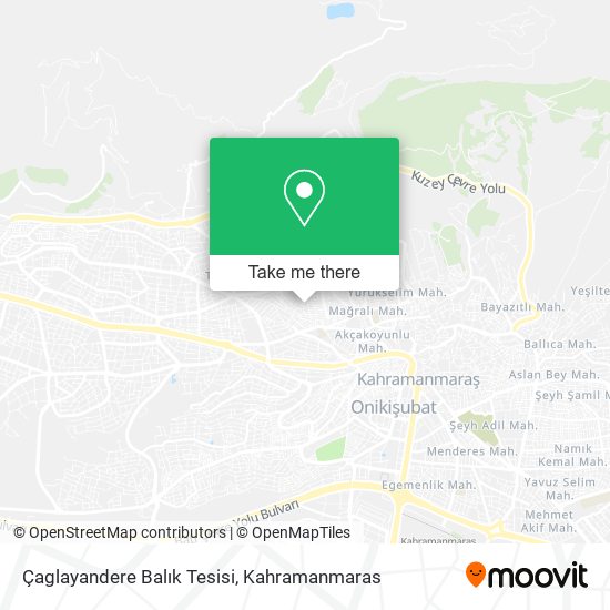 Çaglayandere Balık Tesisi map