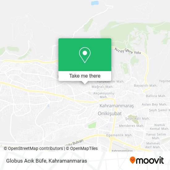 Globus Acık Büfe map