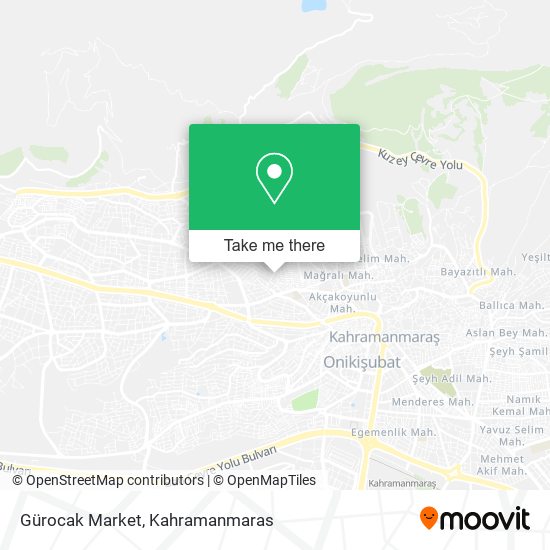 Gürocak Market map