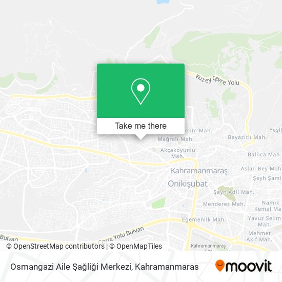 Osmangazi Aile Şağliği Merkezi map