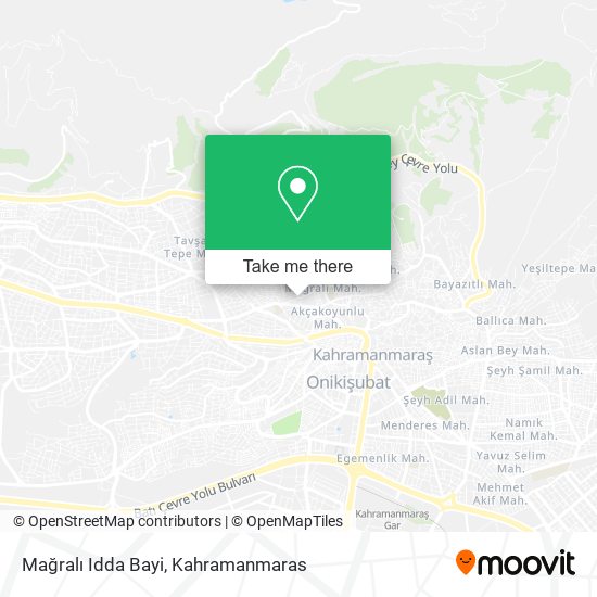 Mağralı Idda Bayi map