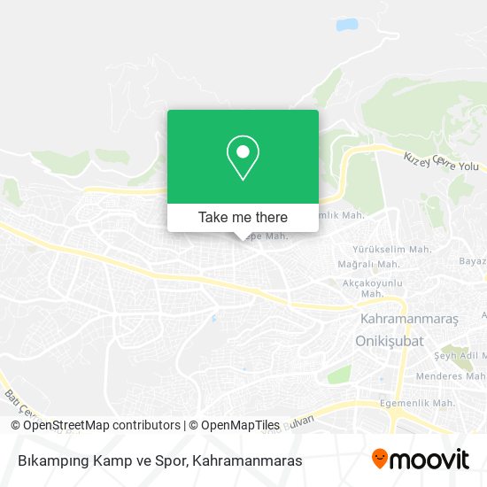 Bıkampıng Kamp ve Spor map