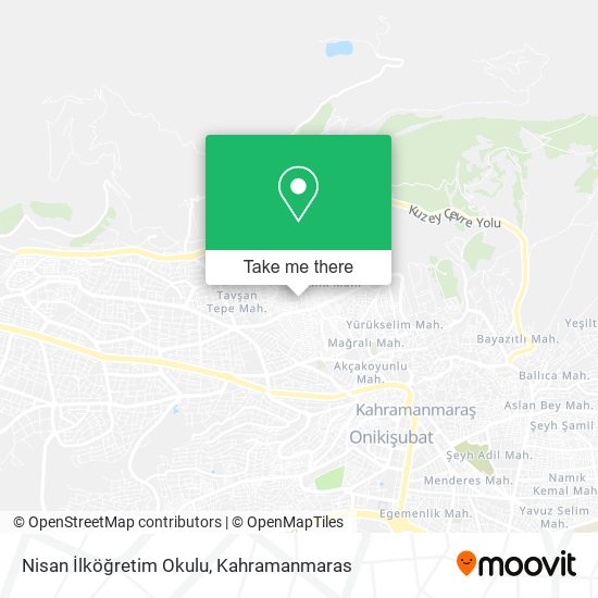 Nisan İlköğretim Okulu map