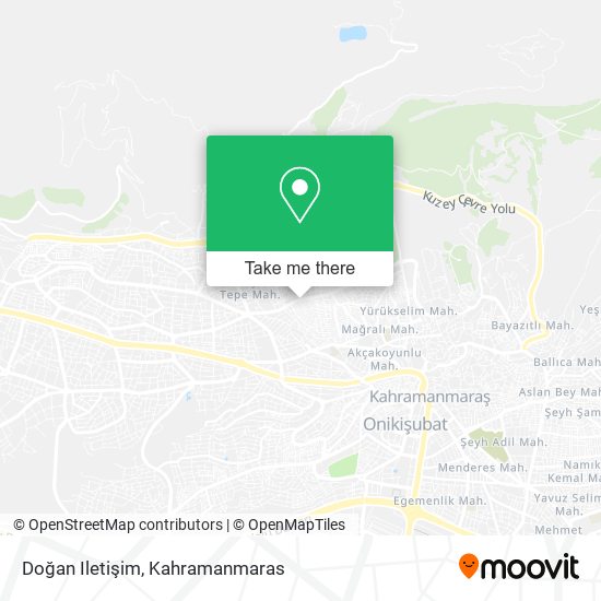 Doğan Iletişim map