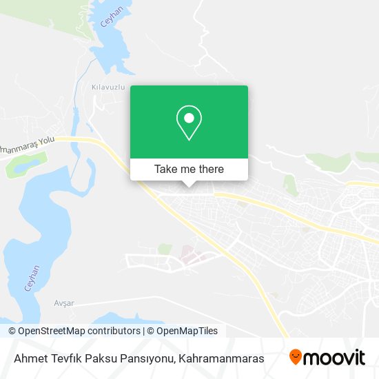 Ahmet Tevfık Paksu Pansıyonu map