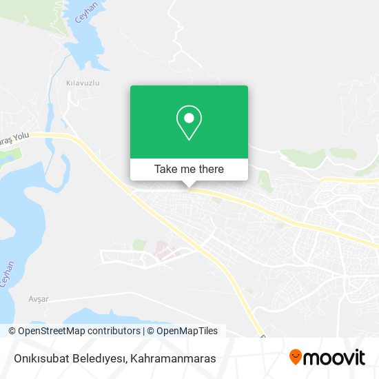 Onıkısubat Beledıyesı map