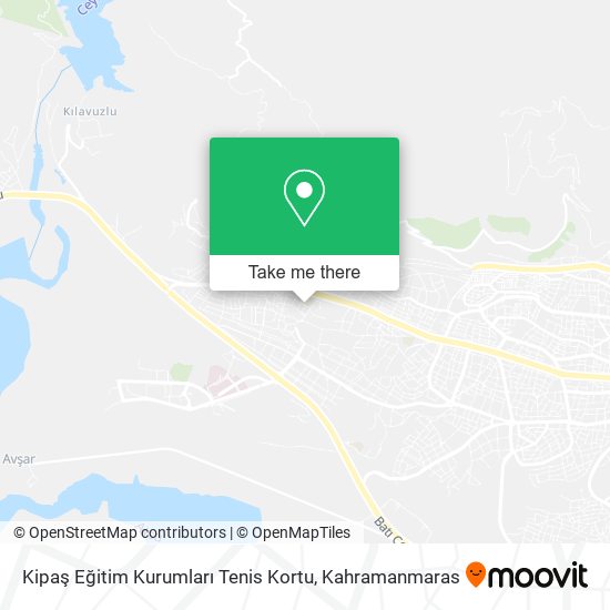 Kipaş Eğitim Kurumları Tenis Kortu map