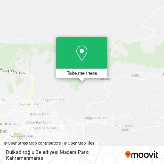 Dulkadiroğlu Belediyesi Macera Parkı map