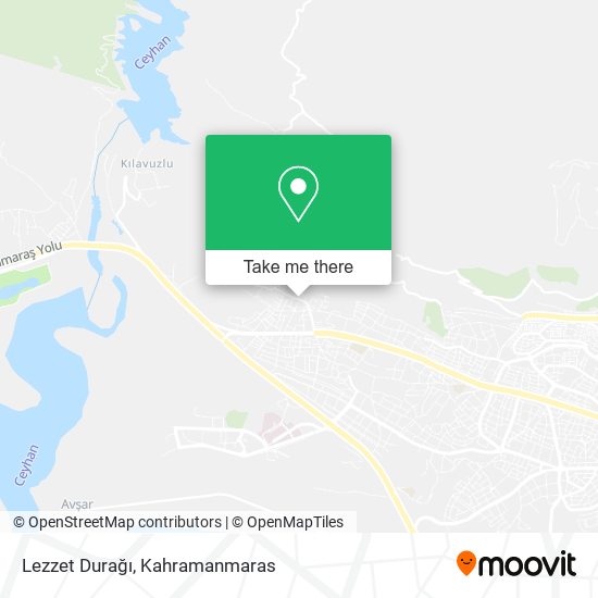 Lezzet Durağı map
