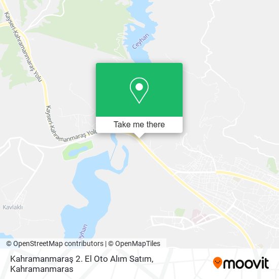 Kahramanmaraş 2. El Oto Alım Satım map