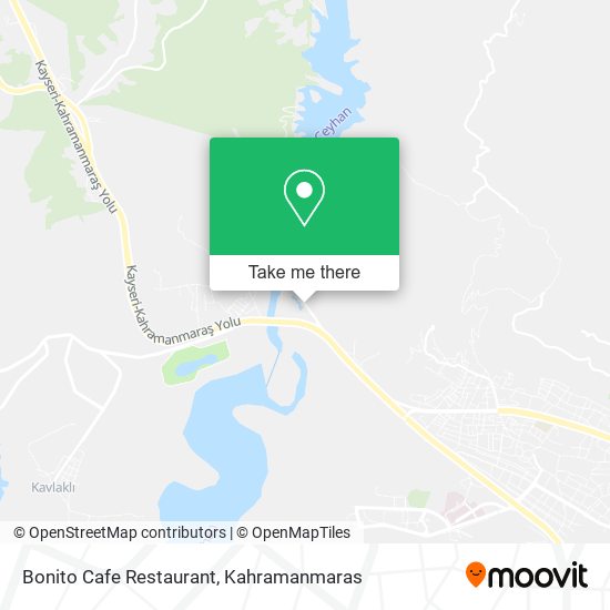 Bonito Cafe Restaurant map
