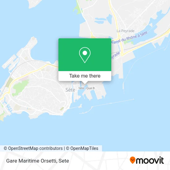 Gare Maritime Orsetti map