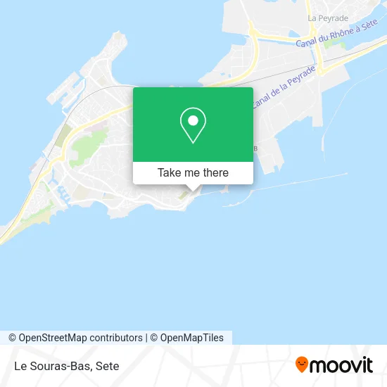 Le Souras-Bas map