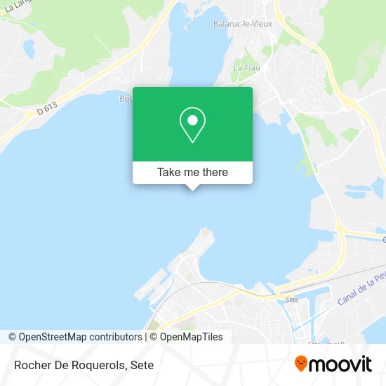 Rocher De Roquerols map