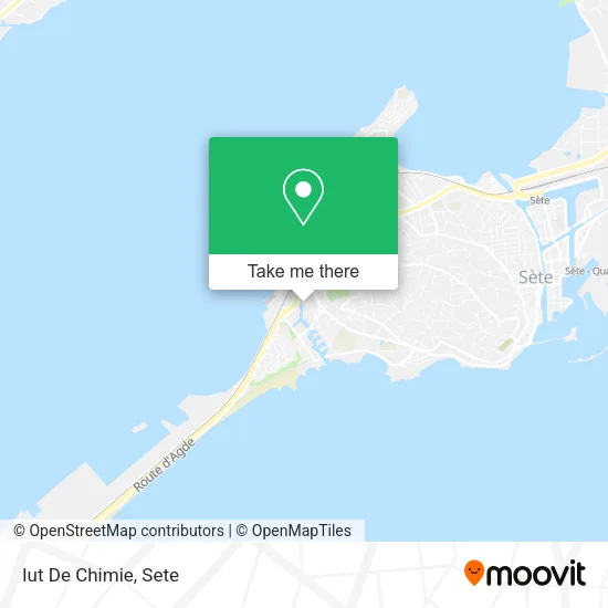 Iut De Chimie map