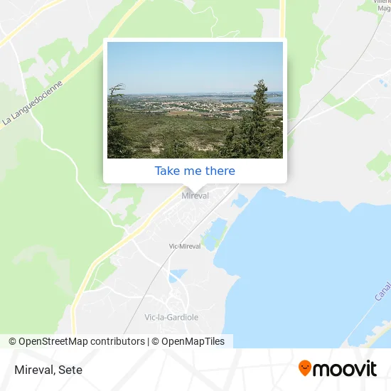 Mireval map