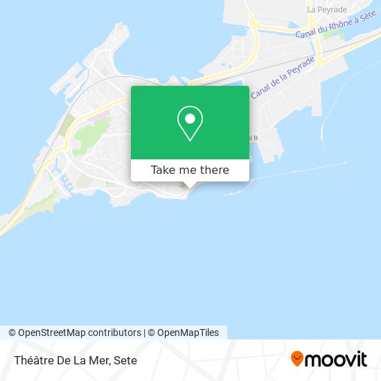 Théâtre De La Mer map