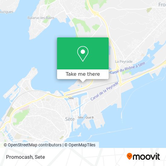 Promocash map