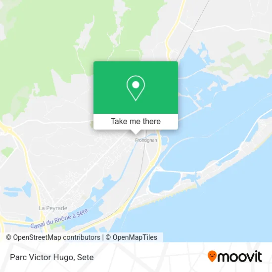 Parc Victor Hugo map
