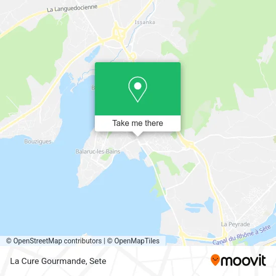 La Cure Gourmande map