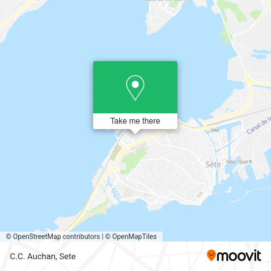 C.C. Auchan map