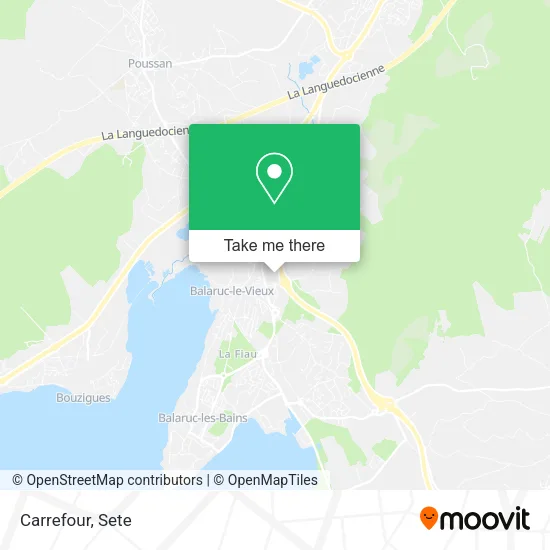 Carrefour map