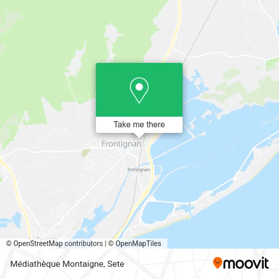 Médiathèque Montaigne map