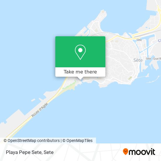 Playa Pepe Sete map