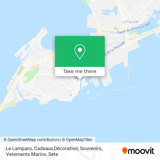 Mapa Le Lamparo, Cadeaux,Décoration, Souvenirs, Vetements Marins