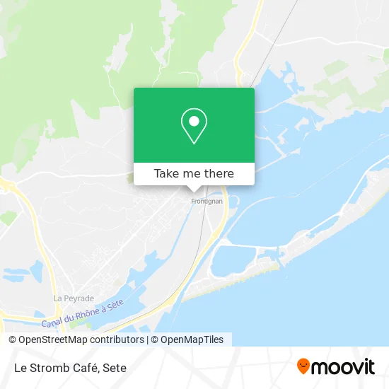 Le Stromb Café map
