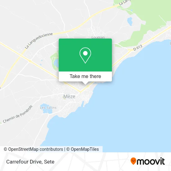 Carrefour Drive map