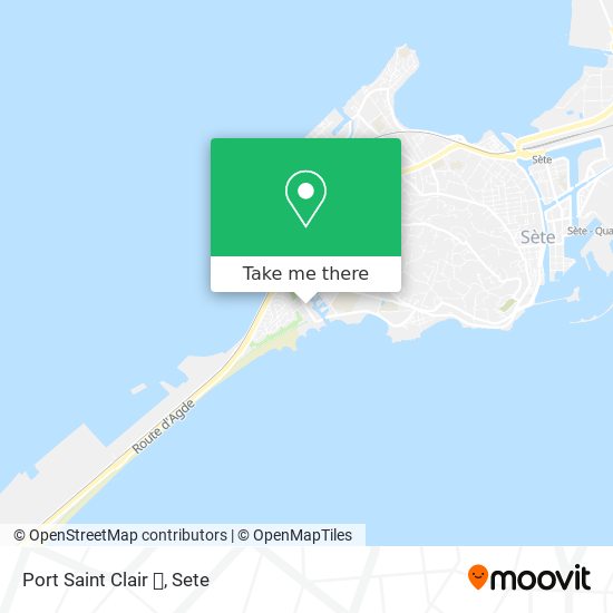 Mapa Port Saint Clair 🌇