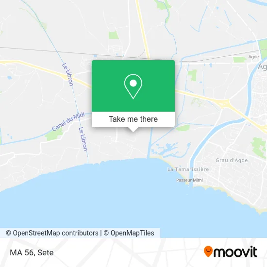 Mapa MA 56