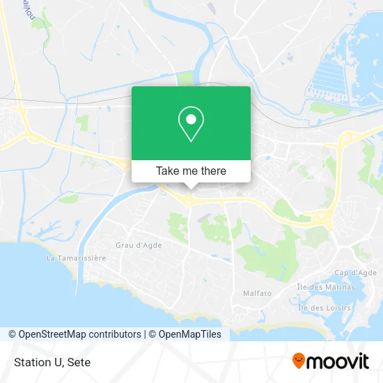 Station U map